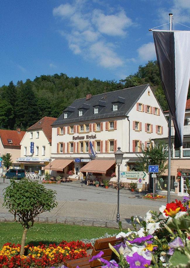 Gasthaus Merkel Hotel บาด แบร์เน็ค อิม ฟิชเทลเกอเบียร์เกอ ภายนอก รูปภาพ